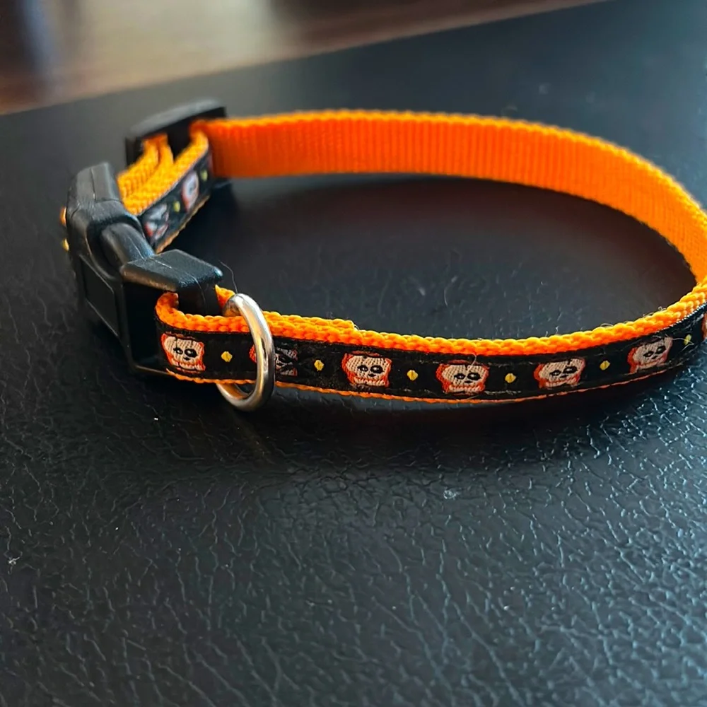 🔥3 for $10🔥Halloween Small dog/cat collar - like new